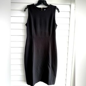 Calvin Klein black sleeveless dress